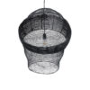 LEDTM® KENTUCKY 01912 Vintage Κρεμαστό Φωτιστικό Οροφής με Ντουί 1 x E27 AC 220-240V IP20 - Μαύρο - Μ60 x Π60 x Υ70cm - Image 6