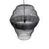 LEDTM® KENTUCKY 01912 Vintage Κρεμαστό Φωτιστικό Οροφής με Ντουί 1 x E27 AC 220-240V IP20 - Μαύρο - Μ60 x Π60 x Υ70cm - Image 7