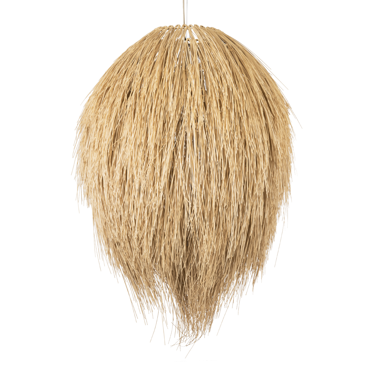 LEDTM® ARCHIPELAGO 01913 Boho Κρεμαστό Φωτιστικό Οροφής με Ντουί 1 x E27 AC 220-240V IP20 - Μπεζ - Μ80 x Π80 x Υ100cm - Image 2