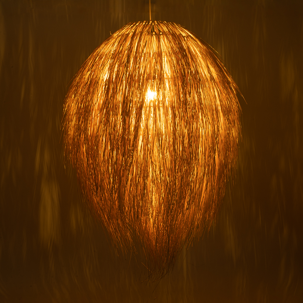 LEDTM® ARCHIPELAGO 01913 Boho Κρεμαστό Φωτιστικό Οροφής με Ντουί 1 x E27 AC 220-240V IP20 - Μπεζ - Μ80 x Π80 x Υ100cm - Image 3
