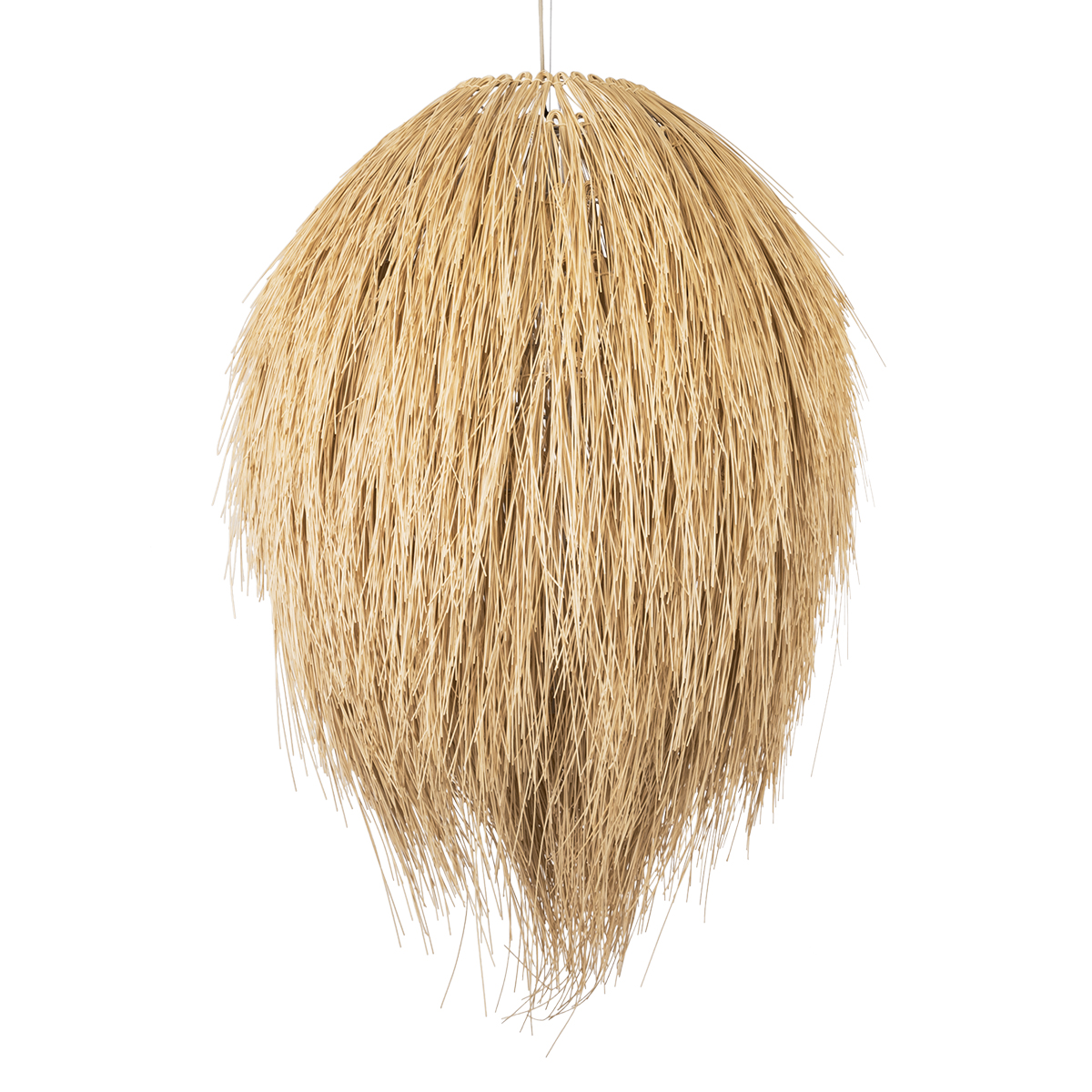 LEDTM® ARCHIPELAGO 01913 Boho Κρεμαστό Φωτιστικό Οροφής με Ντουί 1 x E27 AC 220-240V IP20 - Μπεζ - Μ80 x Π80 x Υ100cm - Image 5