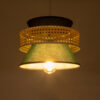 LEDTM® SAIGE 01915 Boho Κρεμαστό Φωτιστικό Οροφής με Ντουί 1 x E27 AC 220-240V IP20 - Πολύχρωμο - Μ30 x Π30 x Υ22cm - Image 3
