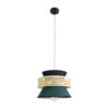 LEDTM® SAIGE 01915 Boho Κρεμαστό Φωτιστικό Οροφής με Ντουί 1 x E27 AC 220-240V IP20 - Πολύχρωμο - Μ30 x Π30 x Υ22cm - Image 4