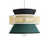 LEDTM® SAIGE 01915 Boho Κρεμαστό Φωτιστικό Οροφής με Ντουί 1 x E27 AC 220-240V IP20 - Πολύχρωμο - Μ30 x Π30 x Υ22cm - Image 5