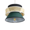 LEDTM® SAIGE 01915 Boho Κρεμαστό Φωτιστικό Οροφής με Ντουί 1 x E27 AC 220-240V IP20 - Πολύχρωμο - Μ30 x Π30 x Υ22cm - Image 6