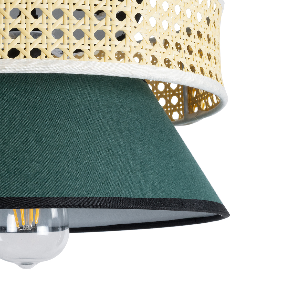 LEDTM® SAIGE 01915 Boho Κρεμαστό Φωτιστικό Οροφής με Ντουί 1 x E27 AC 220-240V IP20 - Πολύχρωμο - Μ30 x Π30 x Υ22cm - Image 8