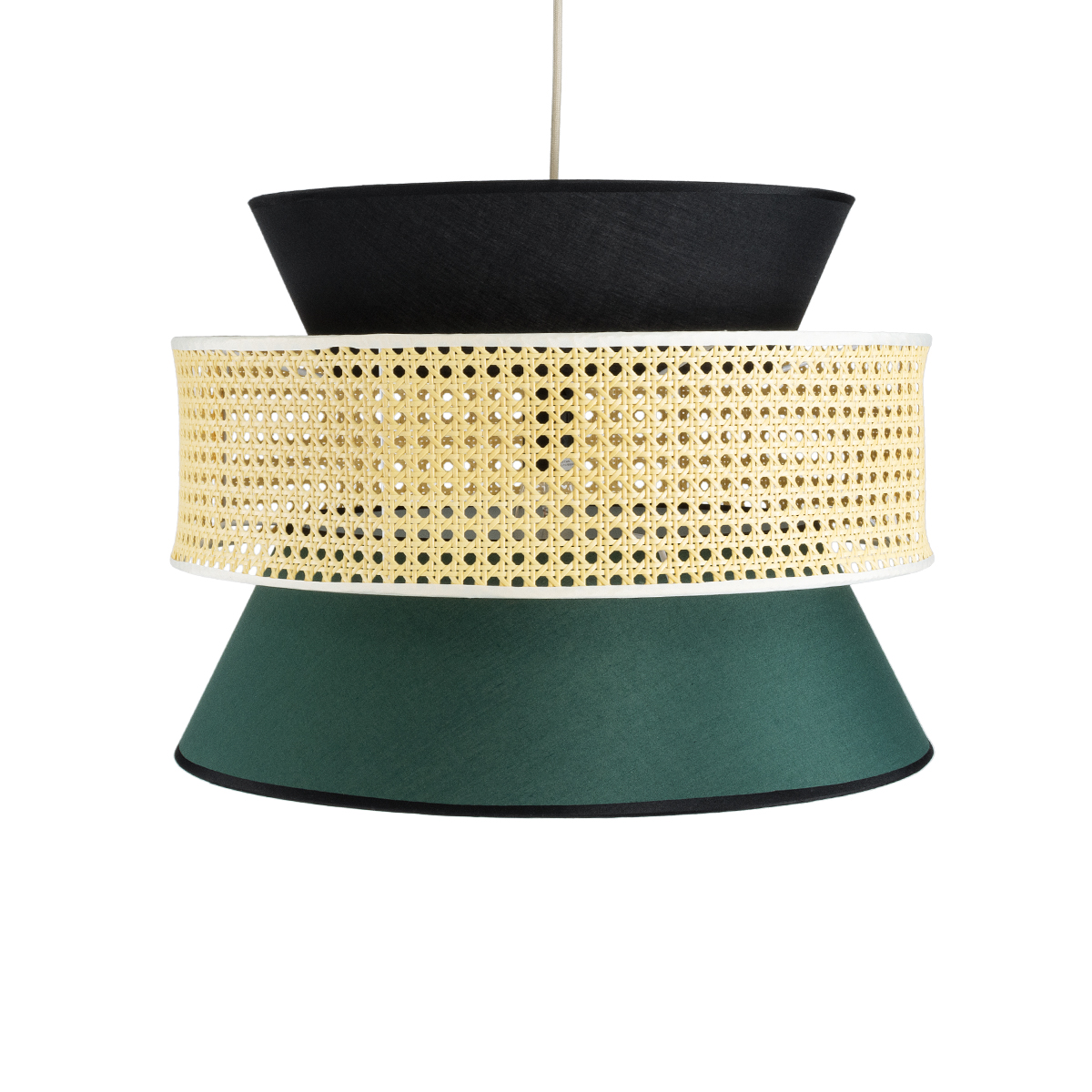 LEDTM® SAIGE 01916 Boho Κρεμαστό Φωτιστικό Οροφής με Ντουί 1 x E27 AC 220-240V IP20 - Πολύχρωμο - Μ50 x Π50 x Υ36cm - Image 5
