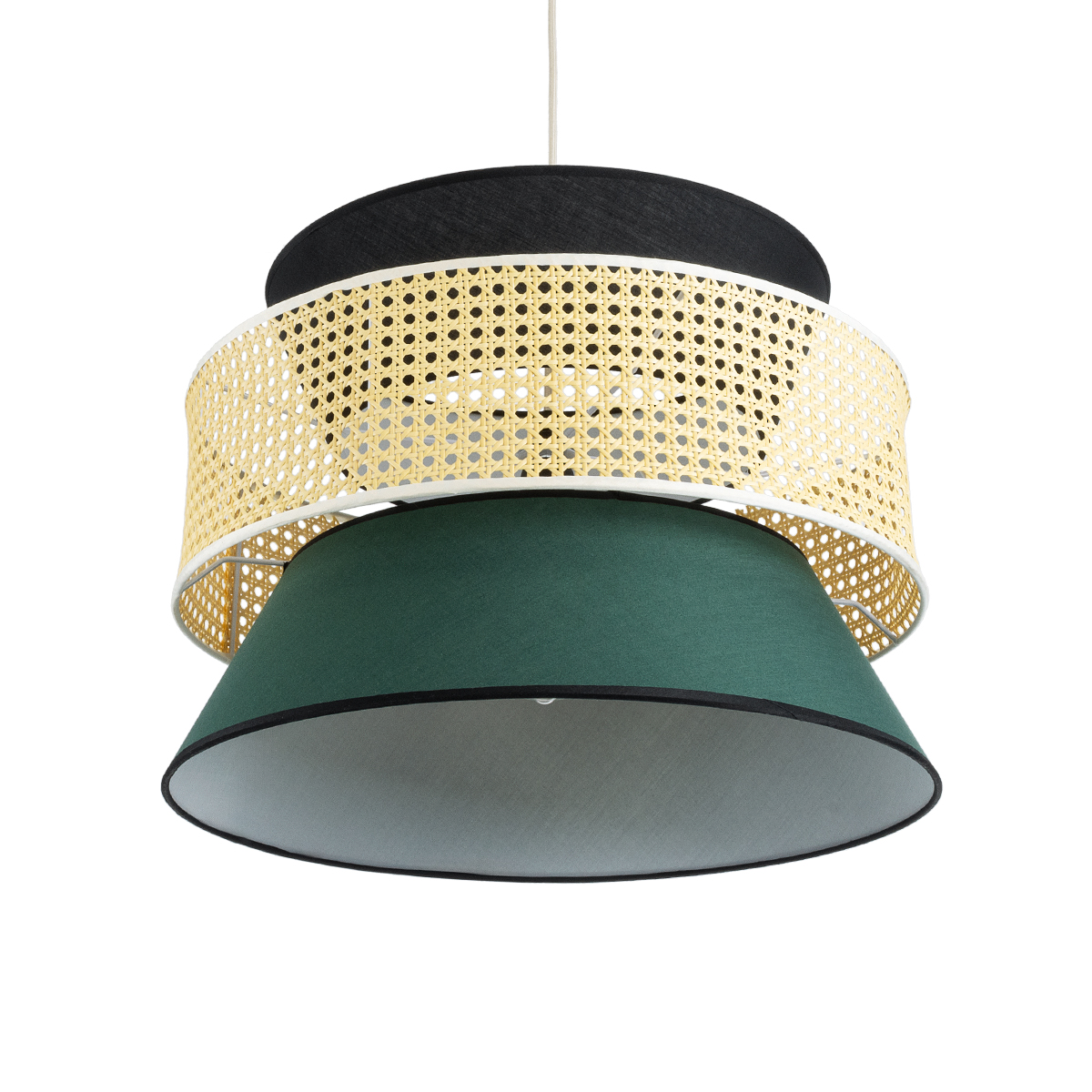 LEDTM® SAIGE 01916 Boho Κρεμαστό Φωτιστικό Οροφής με Ντουί 1 x E27 AC 220-240V IP20 - Πολύχρωμο - Μ50 x Π50 x Υ36cm - Image 6
