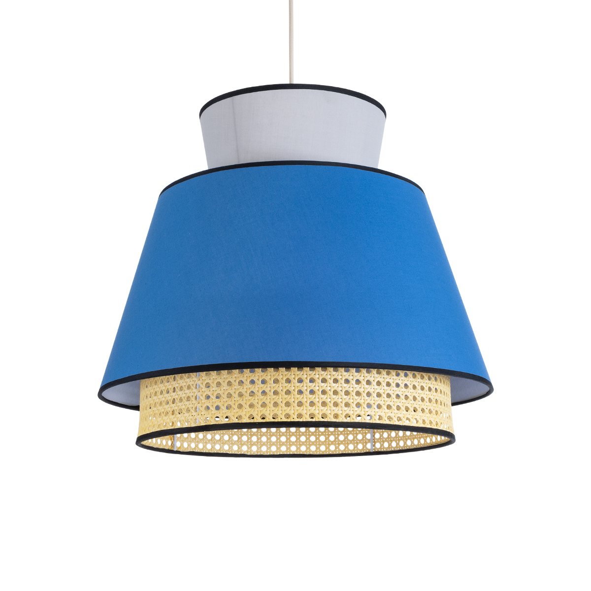 LEDTM® SAIGE 01918 Boho Κρεμαστό Φωτιστικό Οροφής με Ντουί 1 x E27 AC 220-240V IP20 - Πολύχρωμο - Μ50 x Π50 x Υ45cm - Image 2