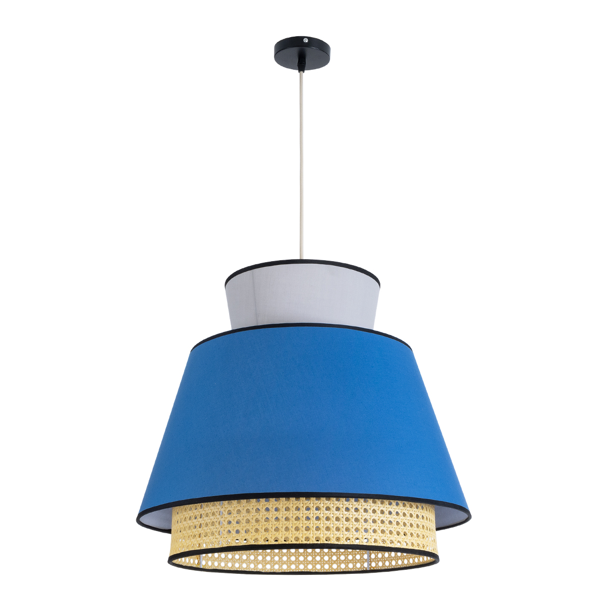 LEDTM® SAIGE 01918 Boho Κρεμαστό Φωτιστικό Οροφής με Ντουί 1 x E27 AC 220-240V IP20 - Πολύχρωμο - Μ50 x Π50 x Υ45cm - Image 4