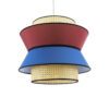 LEDTM® SAIGE 01919 Boho Κρεμαστό Φωτιστικό Οροφής με Ντουί 1 x E27 AC 220-240V IP20 - Πολύχρωμο - Μ50 x Π50 x Υ43cm - Image 2
