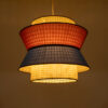 LEDTM® SAIGE 01919 Boho Κρεμαστό Φωτιστικό Οροφής με Ντουί 1 x E27 AC 220-240V IP20 - Πολύχρωμο - Μ50 x Π50 x Υ43cm - Image 3