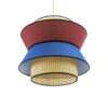 LEDTM® SAIGE 01919 Boho Κρεμαστό Φωτιστικό Οροφής με Ντουί 1 x E27 AC 220-240V IP20 - Πολύχρωμο - Μ50 x Π50 x Υ43cm - Image 5
