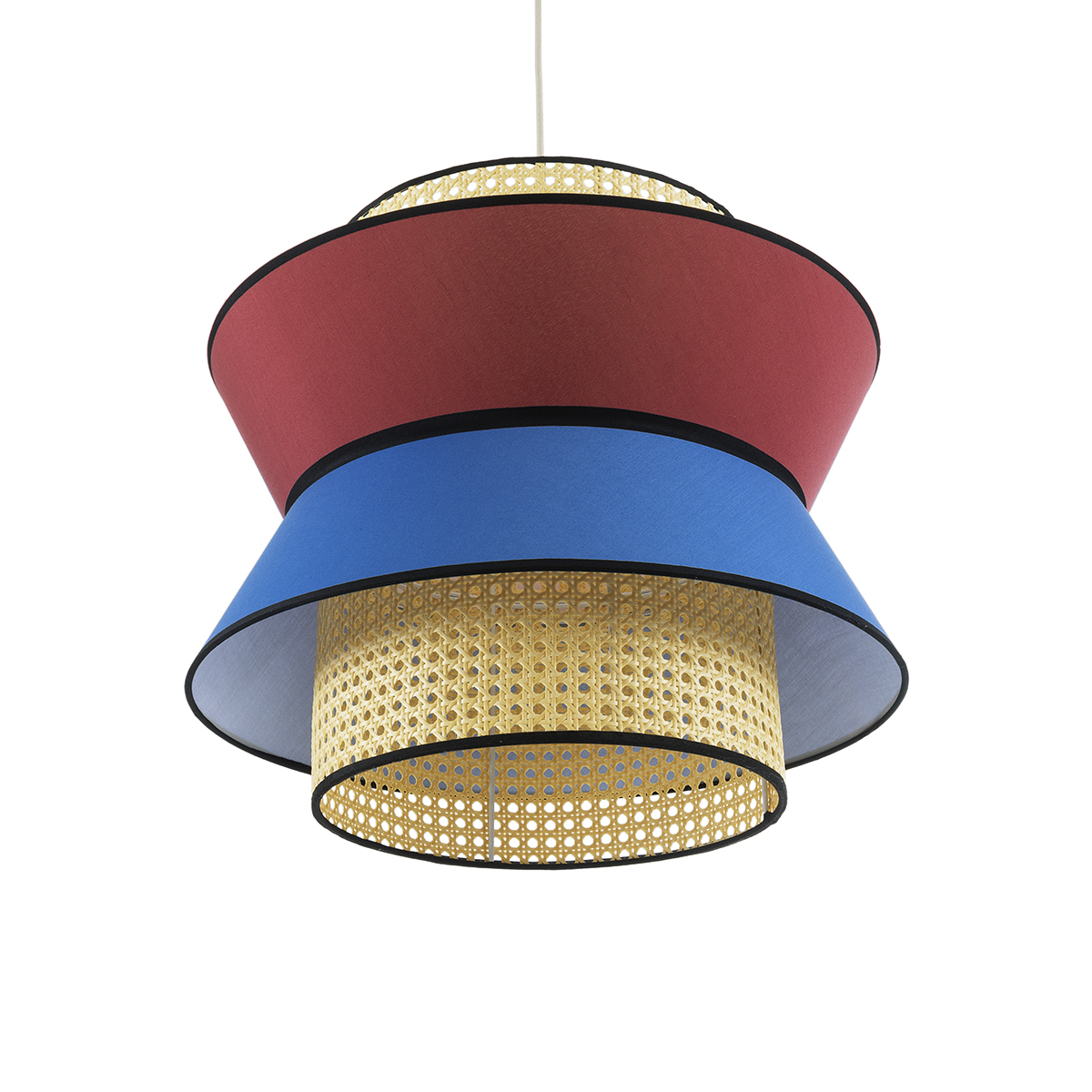 LEDTM® SAIGE 01919 Boho Κρεμαστό Φωτιστικό Οροφής με Ντουί 1 x E27 AC 220-240V IP20 - Πολύχρωμο - Μ50 x Π50 x Υ43cm - Image 5