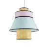 LEDTM® SAIGE 01920 Boho Κρεμαστό Φωτιστικό Οροφής με Ντουί 1 x E27 AC 220-240V IP20 - Πολύχρωμο - Μ50 x Π50 x Υ54cm - Image 2