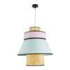 LEDTM® SAIGE 01920 Boho Κρεμαστό Φωτιστικό Οροφής με Ντουί 1 x E27 AC 220-240V IP20 - Πολύχρωμο - Μ50 x Π50 x Υ54cm - Image 4