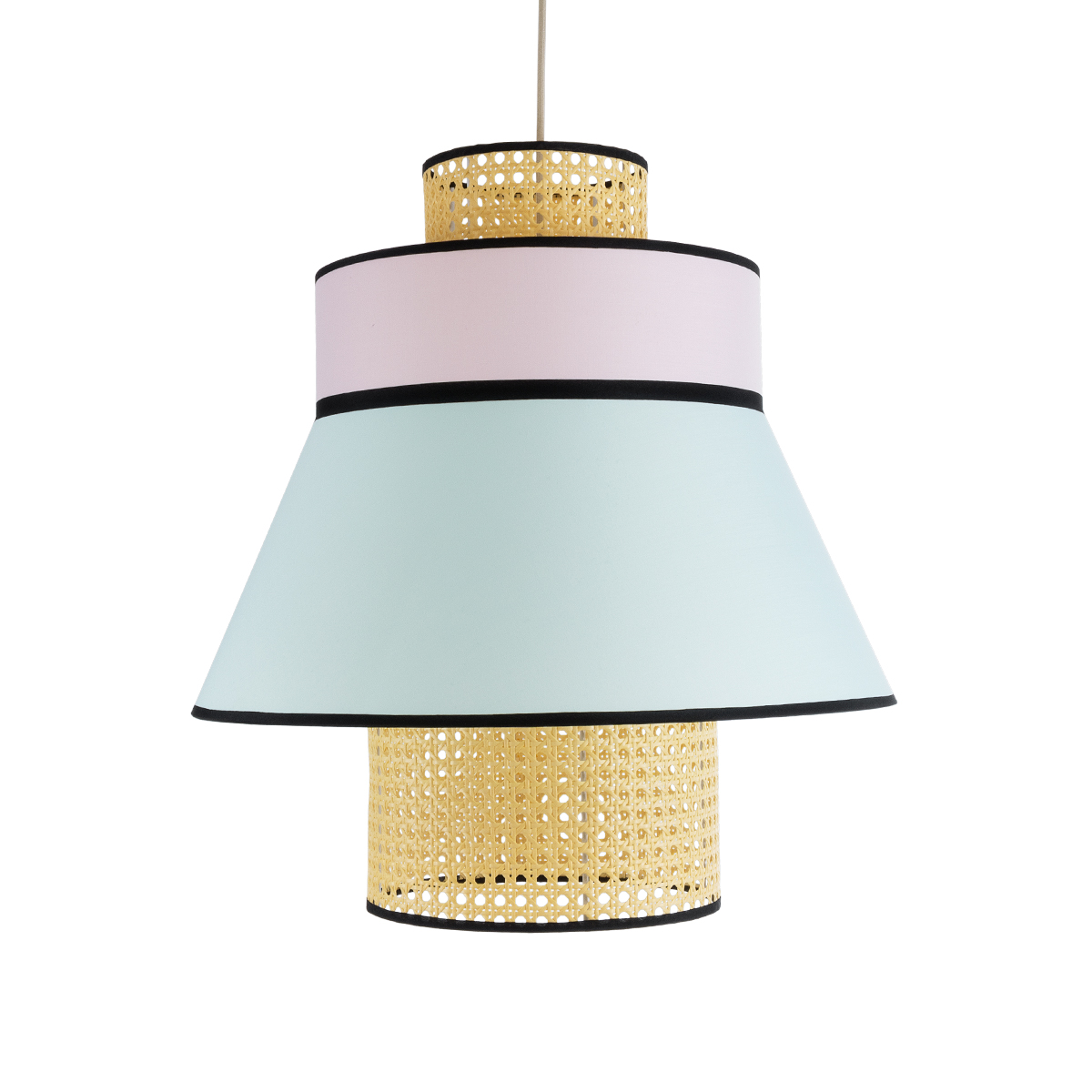 LEDTM® SAIGE 01920 Boho Κρεμαστό Φωτιστικό Οροφής με Ντουί 1 x E27 AC 220-240V IP20 - Πολύχρωμο - Μ50 x Π50 x Υ54cm - Image 5