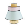 LEDTM® SAIGE 01920 Boho Κρεμαστό Φωτιστικό Οροφής με Ντουί 1 x E27 AC 220-240V IP20 - Πολύχρωμο - Μ50 x Π50 x Υ54cm - Image 7