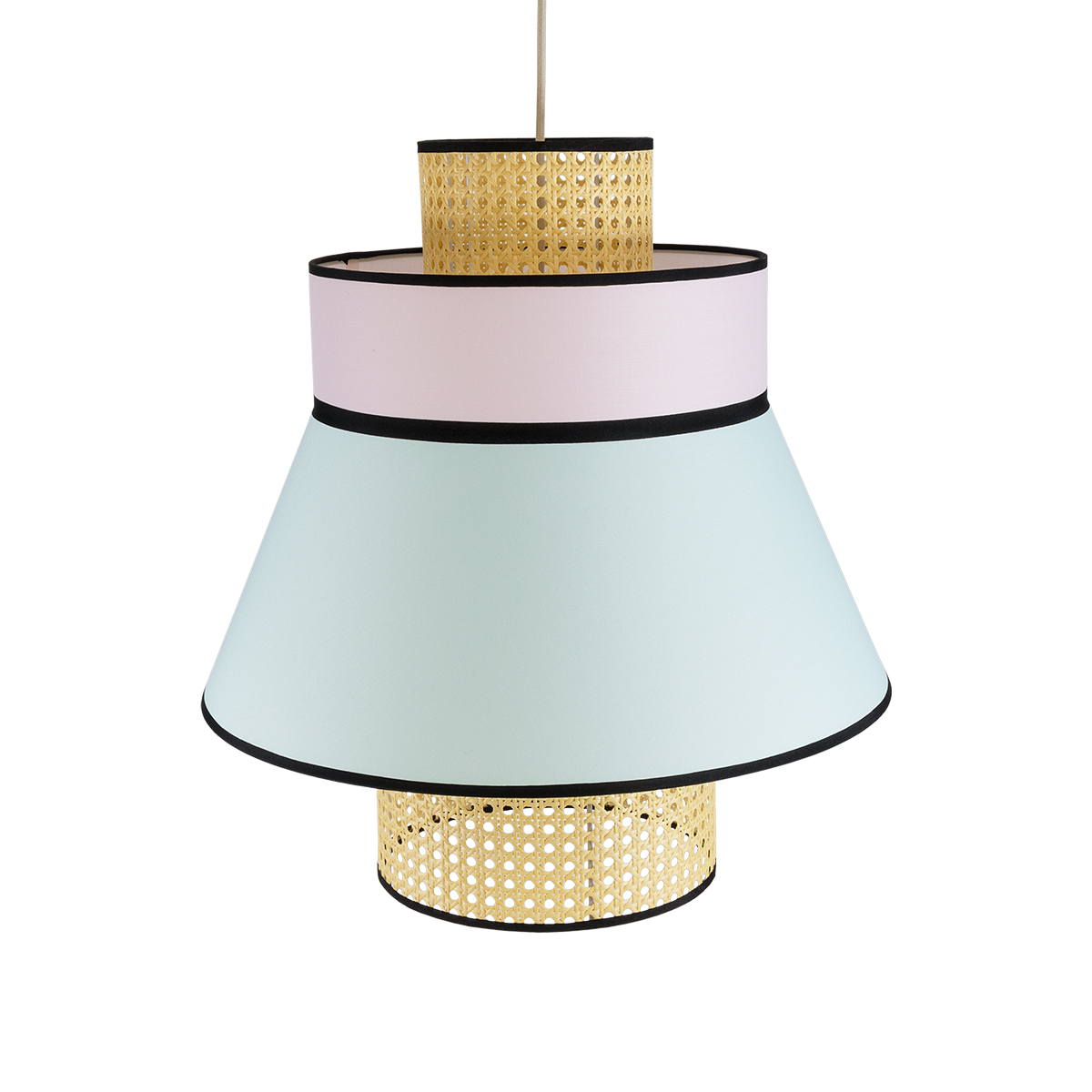 LEDTM® SAIGE 01920 Boho Κρεμαστό Φωτιστικό Οροφής με Ντουί 1 x E27 AC 220-240V IP20 - Πολύχρωμο - Μ50 x Π50 x Υ54cm - Image 7