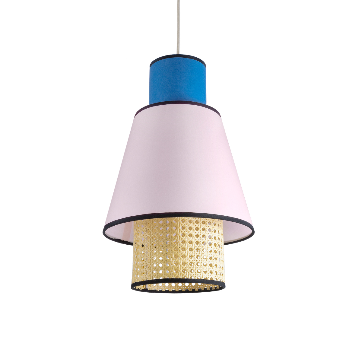 LEDTM® SAIGE 01921 Boho Κρεμαστό Φωτιστικό Οροφής με Ντουί 1 x E27 AC 220-240V IP20 - Πολύχρωμο - Μ30 x Π30 x Υ48cm - Image 2