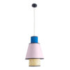 LEDTM® SAIGE 01921 Boho Κρεμαστό Φωτιστικό Οροφής με Ντουί 1 x E27 AC 220-240V IP20 - Πολύχρωμο - Μ30 x Π30 x Υ48cm - Image 4
