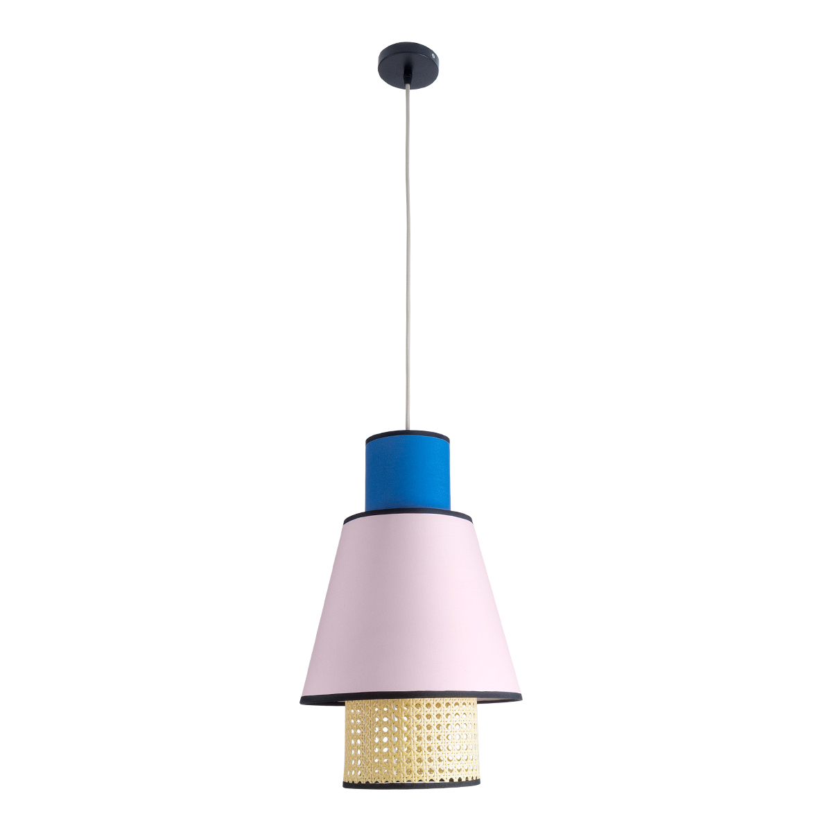 LEDTM® SAIGE 01921 Boho Κρεμαστό Φωτιστικό Οροφής με Ντουί 1 x E27 AC 220-240V IP20 - Πολύχρωμο - Μ30 x Π30 x Υ48cm - Image 4