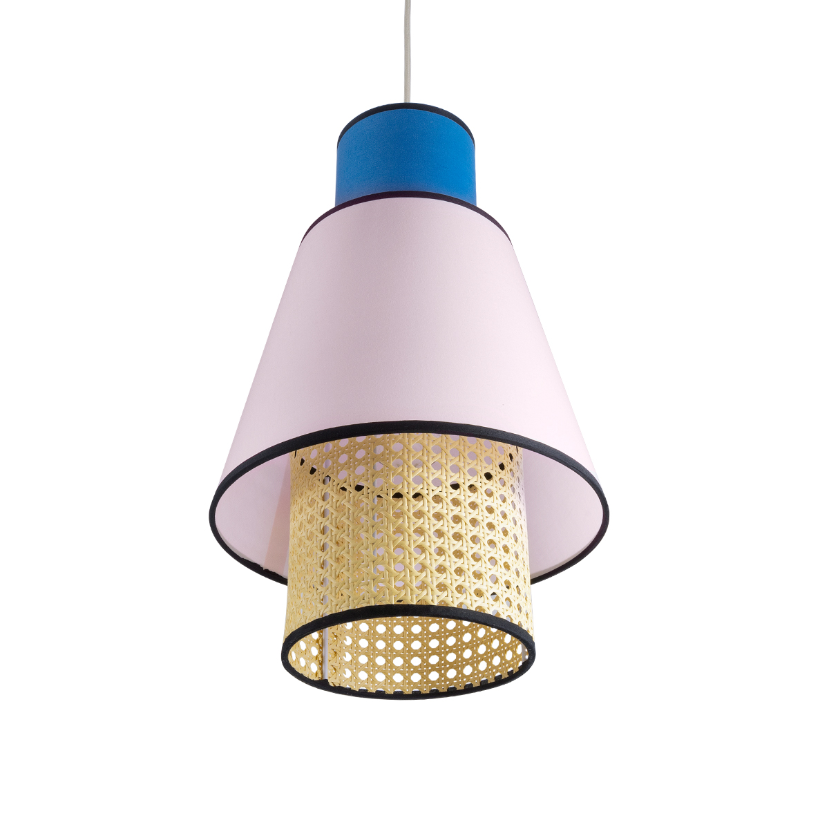 LEDTM® SAIGE 01921 Boho Κρεμαστό Φωτιστικό Οροφής με Ντουί 1 x E27 AC 220-240V IP20 - Πολύχρωμο - Μ30 x Π30 x Υ48cm - Image 6