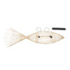LEDTM® FISH 01927 Boho Κρεμαστό Φωτιστικό Οροφής με Ντουί 2 x E27 AC 220-240V IP20 - Μπεζ - Μ130 x Π42 x Υ42cm - Image 10