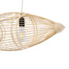 LEDTM® FISH 01927 Boho Κρεμαστό Φωτιστικό Οροφής με Ντουί 2 x E27 AC 220-240V IP20 - Μπεζ - Μ130 x Π42 x Υ42cm - Image 6