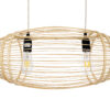 LEDTM® FISH 01927 Boho Κρεμαστό Φωτιστικό Οροφής με Ντουί 2 x E27 AC 220-240V IP20 - Μπεζ - Μ130 x Π42 x Υ42cm - Image 7