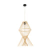 LEDTM® YOSHI 01928 Boho Κρεμαστό Φωτιστικό Οροφής με Ντουί 1 x E27 AC 220-240V IP20 - Μπεζ - Μ35 x Π35 x Υ60cm - Image 4