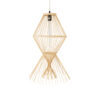 LEDTM® YOSHI 01928 Boho Κρεμαστό Φωτιστικό Οροφής με Ντουί 1 x E27 AC 220-240V IP20 - Μπεζ - Μ35 x Π35 x Υ60cm - Image 5