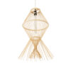 LEDTM® YOSHI 01928 Boho Κρεμαστό Φωτιστικό Οροφής με Ντουί 1 x E27 AC 220-240V IP20 - Μπεζ - Μ35 x Π35 x Υ60cm - Image 6
