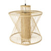 LEDTM® HIBISCUS 01931 Boho Κρεμαστό Φωτιστικό Οροφής με Ντουί 1 x E27 AC 220-240V IP20 - Μπεζ - Μ50 x Π50 x Υ60cm - Image 7