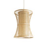 LEDTM® HIBISCUS 01932 Boho Κρεμαστό Φωτιστικό Οροφής με Ντουί 1 x E27 AC 220-240V IP20 - Μπεζ - Μ30 x Π30 x Υ40cm - Image 2