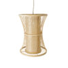 LEDTM® HIBISCUS 01932 Boho Κρεμαστό Φωτιστικό Οροφής με Ντουί 1 x E27 AC 220-240V IP20 - Μπεζ - Μ30 x Π30 x Υ40cm - Image 7