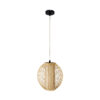 LEDTM® HIBISCUS 01934 Boho Κρεμαστό Φωτιστικό Οροφής με Ντουί 1 x E27 AC 220-240V IP20 - Μπεζ - Μ28 x Π28 x Υ28cm - Image 4