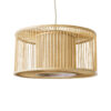 LEDTM® HIBISCUS 01935 Boho Κρεμαστό Φωτιστικό Οροφής με Ντουί 1 x E27 AC 220-240V IP20 - Μπεζ - Μ40 x Π40 x Υ20cm - Image 2