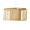 LEDTM® HIBISCUS 01935 Boho Κρεμαστό Φωτιστικό Οροφής με Ντουί 1 x E27 AC 220-240V IP20 - Μπεζ - Μ40 x Π40 x Υ20cm - Image 5