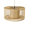 LEDTM® HIBISCUS 01935 Boho Κρεμαστό Φωτιστικό Οροφής με Ντουί 1 x E27 AC 220-240V IP20 - Μπεζ - Μ40 x Π40 x Υ20cm - Image 7
