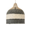 LEDTM® BARBADOS 01944 Boho Κρεμαστό Φωτιστικό Οροφής με Ντουί 1 x E27 AC 220-240V IP20 - Μπεζ & Λαδί - Μ40 x Π40 x Υ45cm - Image 5