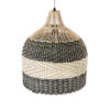 LEDTM® BARBADOS 01944 Boho Κρεμαστό Φωτιστικό Οροφής με Ντουί 1 x E27 AC 220-240V IP20 - Μπεζ & Λαδί - Μ40 x Π40 x Υ45cm - Image 7
