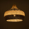 LEDTM® BARBADOS 01946 Boho Κρεμαστό Φωτιστικό Οροφής με Ντουί 1 x E27 AC 220-240V IP20 - Μπεζ & Λαδί - Μ40 x Π40 x Υ34cm - Image 3