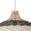 LEDTM® BARBADOS 01946 Boho Κρεμαστό Φωτιστικό Οροφής με Ντουί 1 x E27 AC 220-240V IP20 - Μπεζ & Λαδί - Μ40 x Π40 x Υ34cm - Image 9