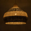 LEDTM® BARBADOS 01947 Boho Κρεμαστό Φωτιστικό Οροφής με Ντουί 1 x E27 AC 220-240V IP20 - Μπεζ & Λαδί - Μ60 x Π60 x Υ60cm - Image 3