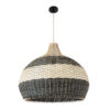 LEDTM® BARBADOS 01947 Boho Κρεμαστό Φωτιστικό Οροφής με Ντουί 1 x E27 AC 220-240V IP20 - Μπεζ & Λαδί - Μ60 x Π60 x Υ60cm - Image 4