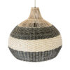 LEDTM® BARBADOS 01947 Boho Κρεμαστό Φωτιστικό Οροφής με Ντουί 1 x E27 AC 220-240V IP20 - Μπεζ & Λαδί - Μ60 x Π60 x Υ60cm - Image 7