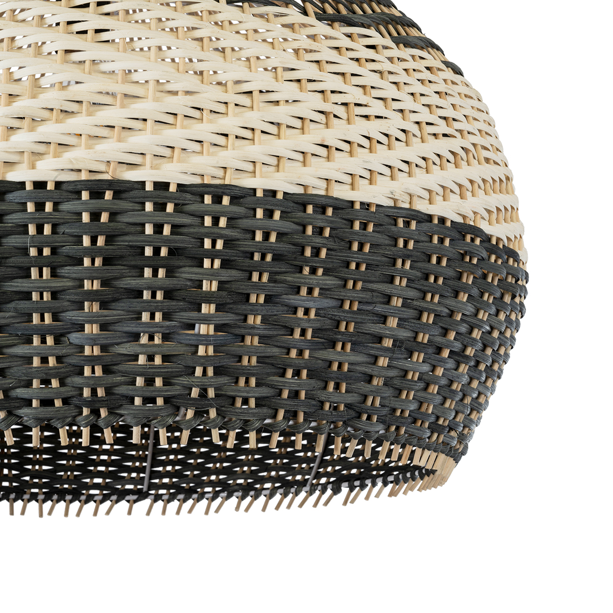 LEDTM® BARBADOS 01947 Boho Κρεμαστό Φωτιστικό Οροφής με Ντουί 1 x E27 AC 220-240V IP20 - Μπεζ & Λαδί - Μ60 x Π60 x Υ60cm - Image 9
