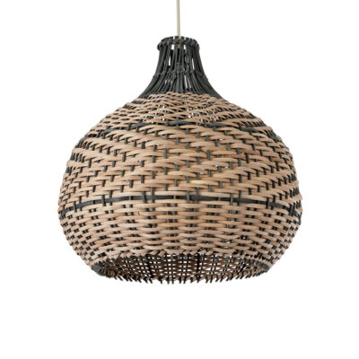 Alternative view of LEDTM® SEYCHELLES 01948 Boho Κρεμαστό Φωτιστικό Οροφής με Ντουί 1 x E27 AC 220-240V IP20 - Καφέ & Λαδί - Μ40 x Π40 x Υ40cm