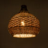 LEDTM® SEYCHELLES 01948 Boho Κρεμαστό Φωτιστικό Οροφής με Ντουί 1 x E27 AC 220-240V IP20 - Καφέ & Λαδί - Μ40 x Π40 x Υ40cm - Image 3